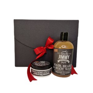 Kalėdinis vyriškas dovanų rinkinys plaukams ir barzdai
