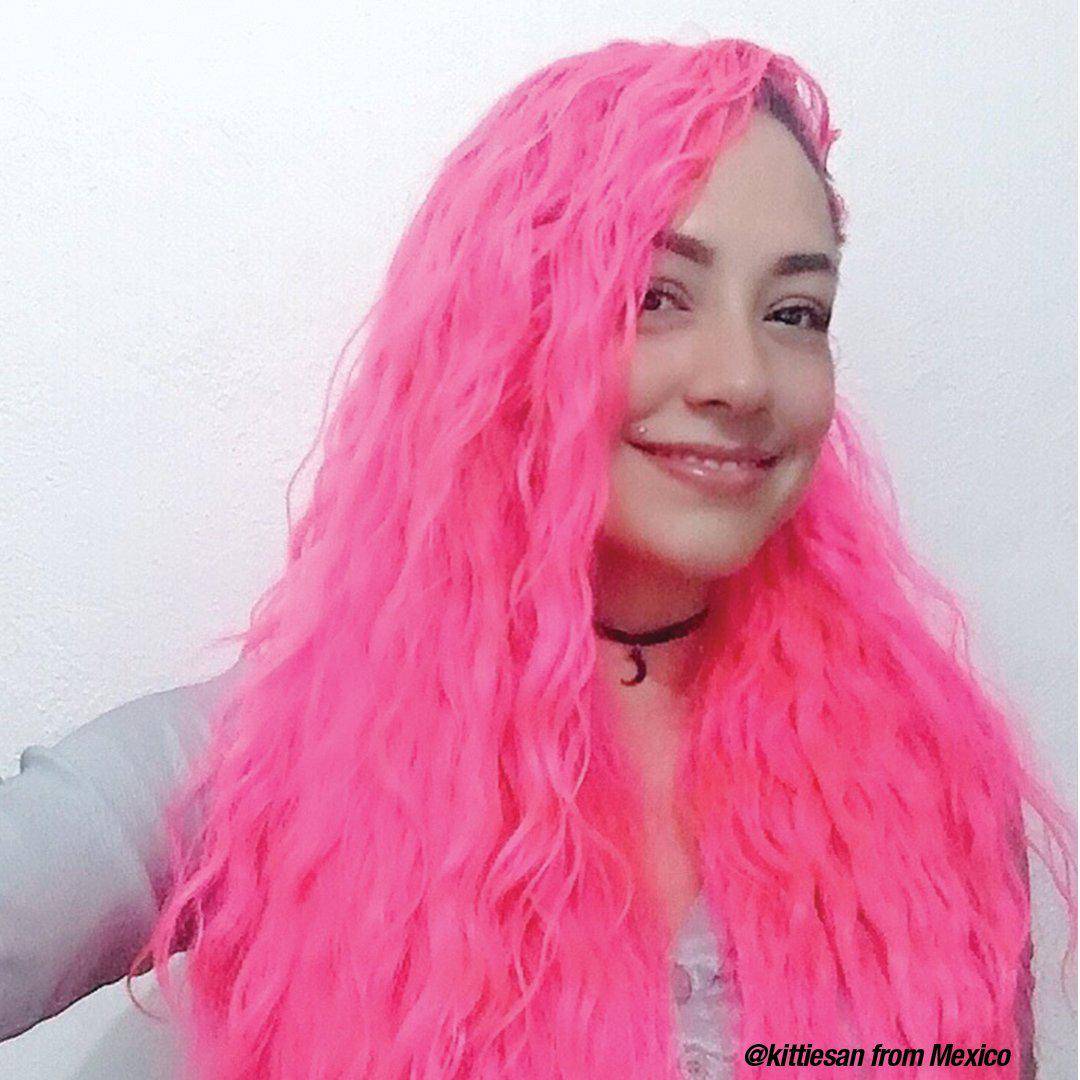 Kreminiai nuplaunami trumpalaikiai plaukų dažai Manic Panic High Voltage Cotton Candy Pink