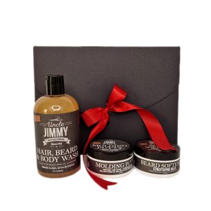 Kalėdinis vyriškas dovanų rinkinys plaukams ir barzdai