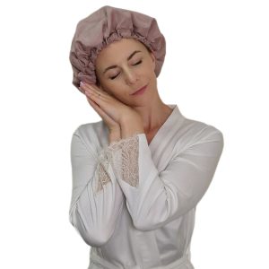 Šilkinė miego kepurė